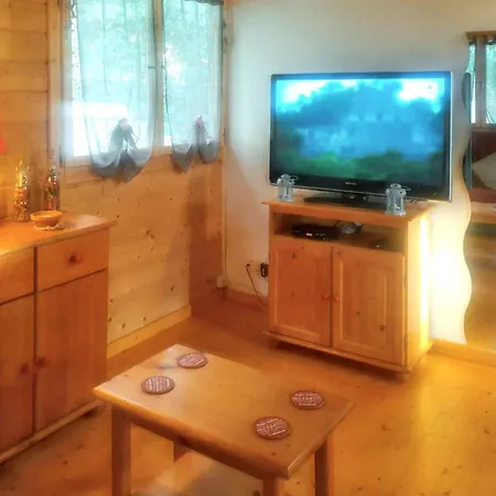 A Avec Jardin Prive Et Barbecue Chalet